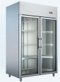 Ψυγείο συντήρηση διπλό INOX 137x82x207 UB137